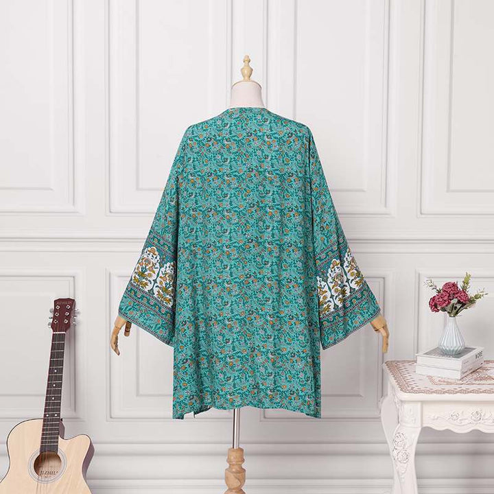 LS | Women Floral Boho Kimono