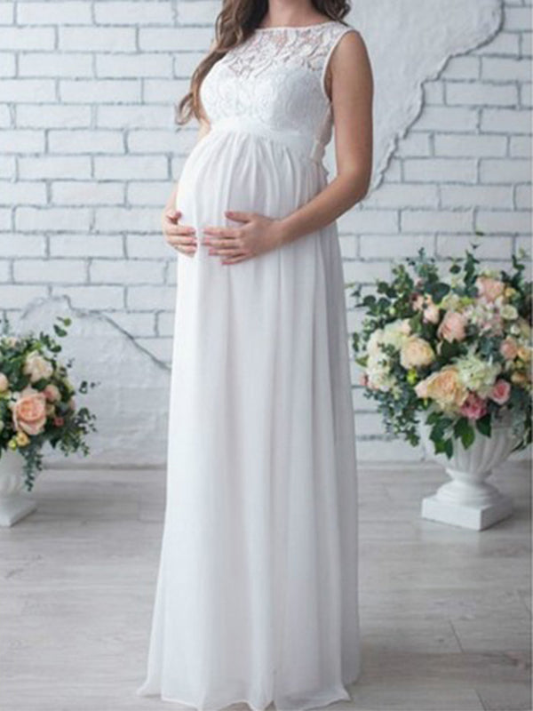 LS | Women Flowing Maternity Maxi Dress