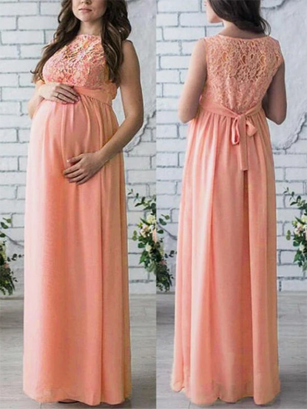 LS | Women Flowing Maternity Maxi Dress