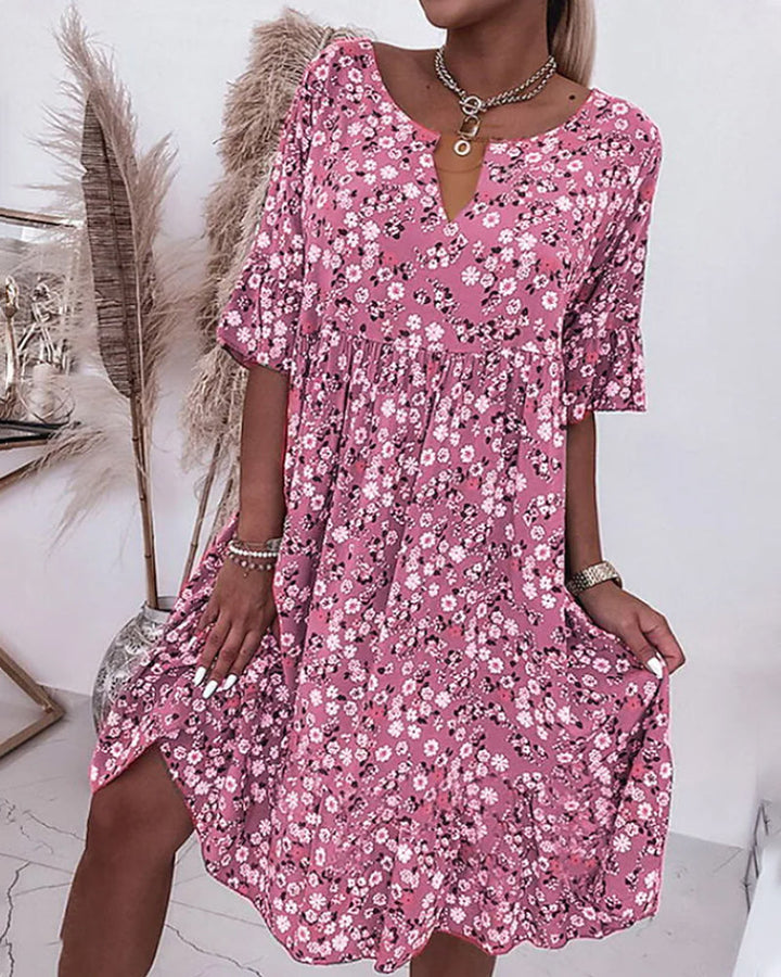 LS | Women Flowy Floral Mini Dress