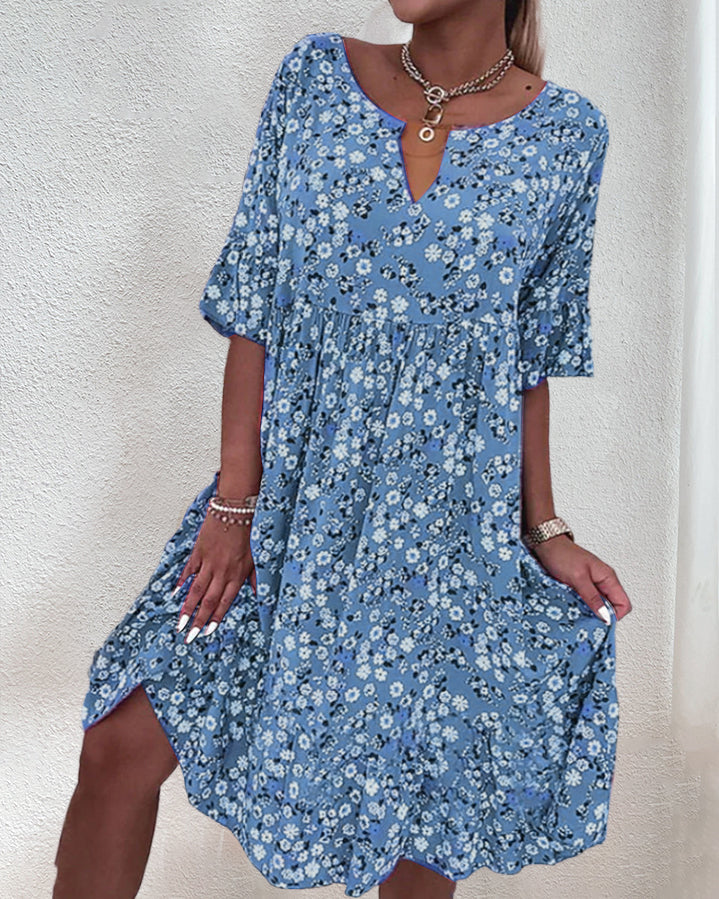 LS | Women Flowy Floral Mini Dress
