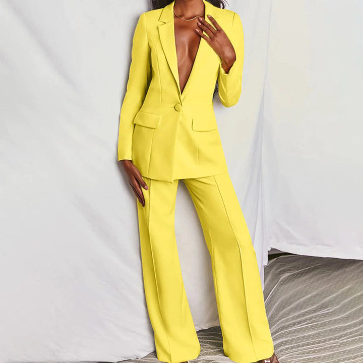 LS | Women High Fashion Blazer Set