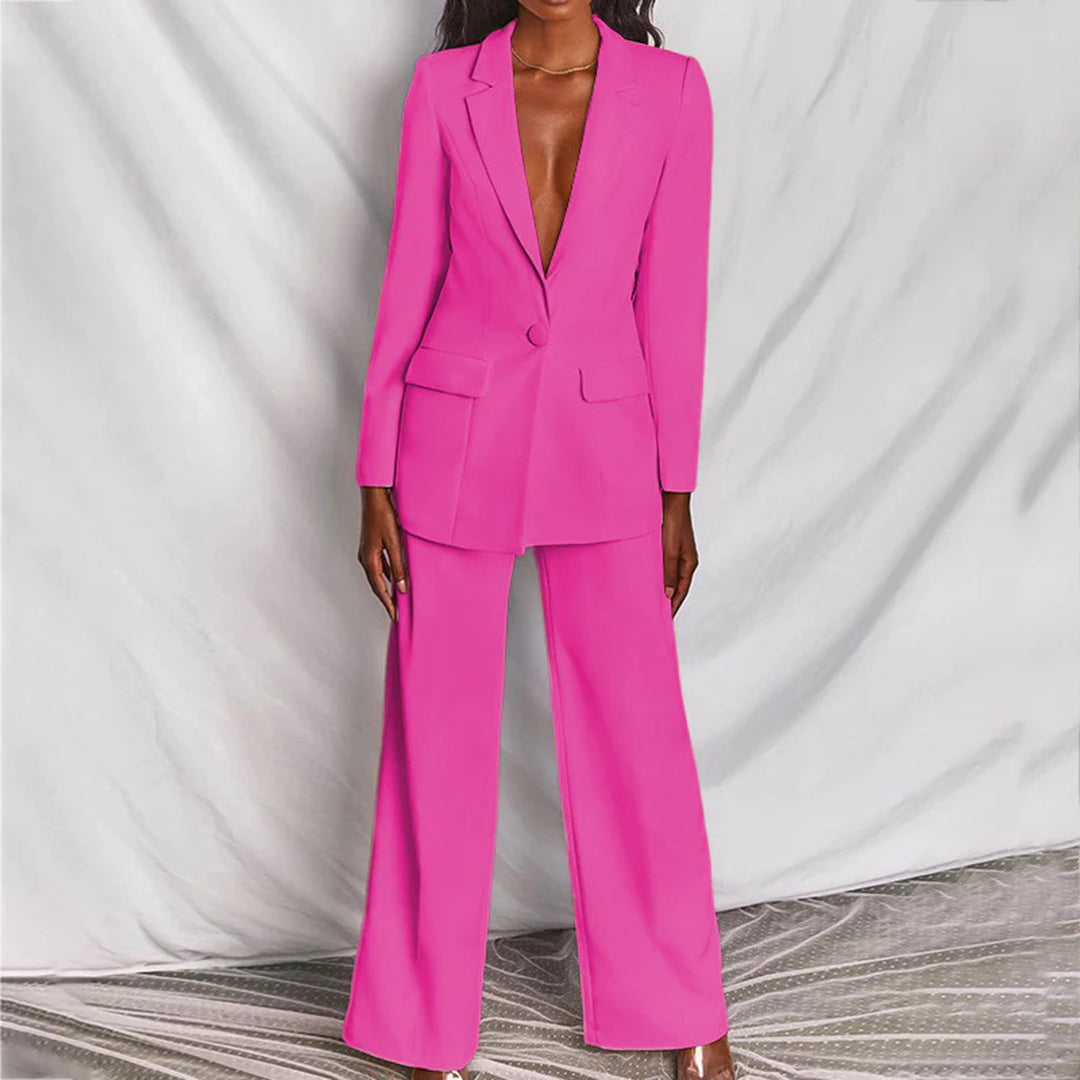LS | Women High Fashion Blazer Set