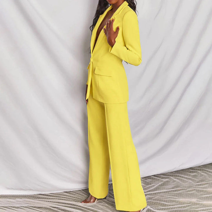 LS | Women High Fashion Blazer Set