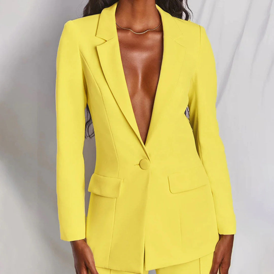 LS | Women High Fashion Blazer Set