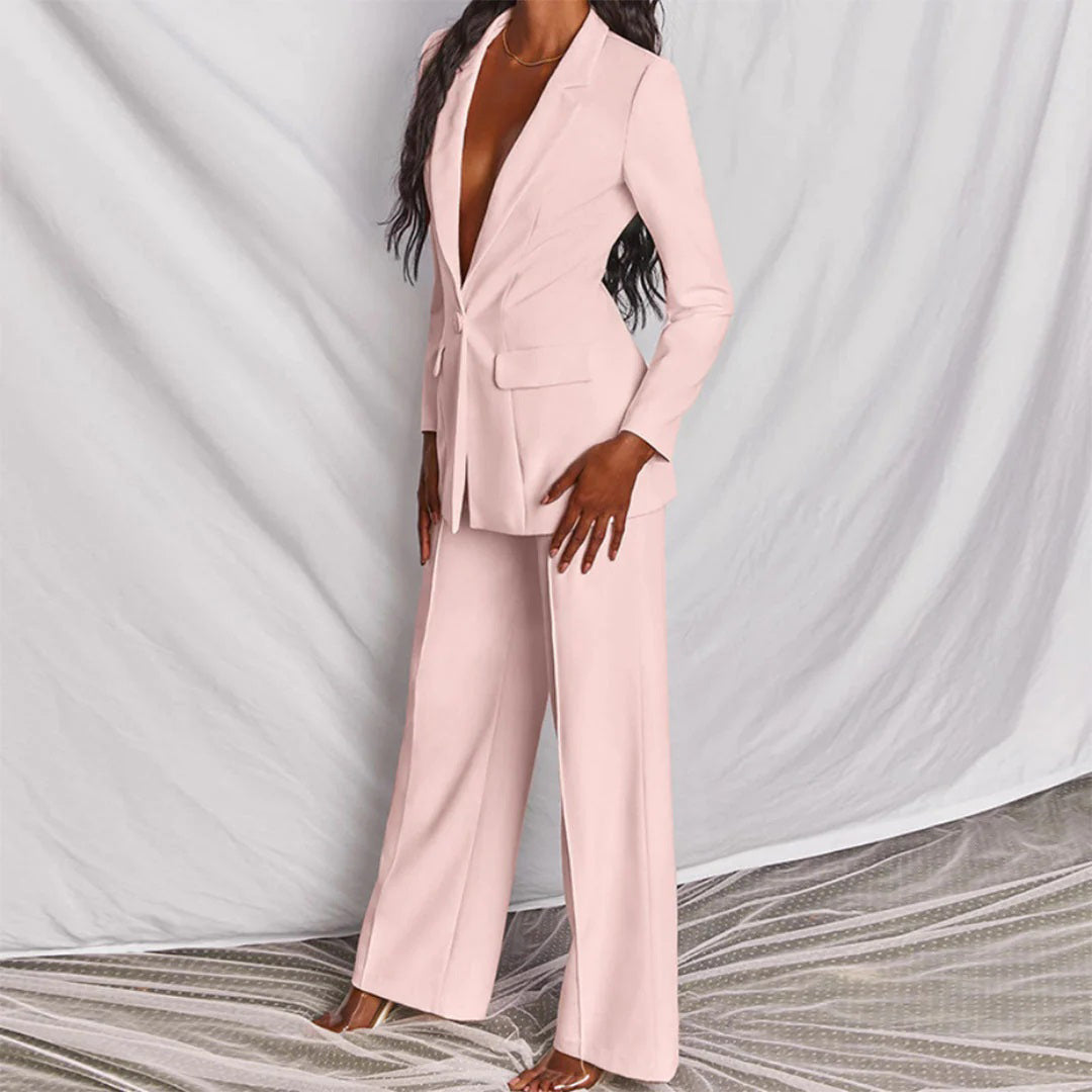 LS | Women High Fashion Blazer Set