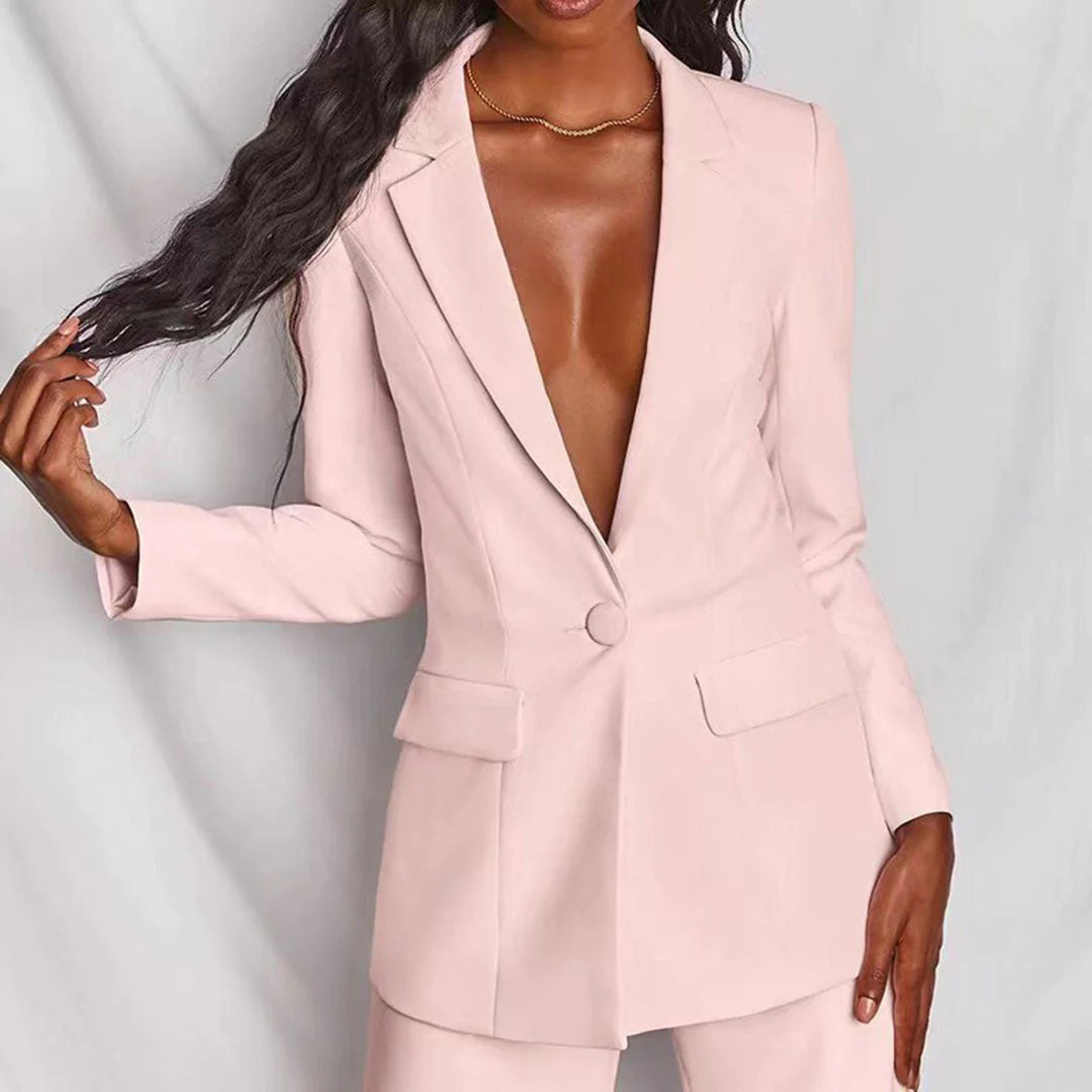 LS | Women High Fashion Blazer Set