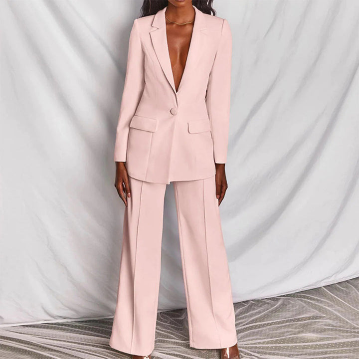 LS | Women High Fashion Blazer Set