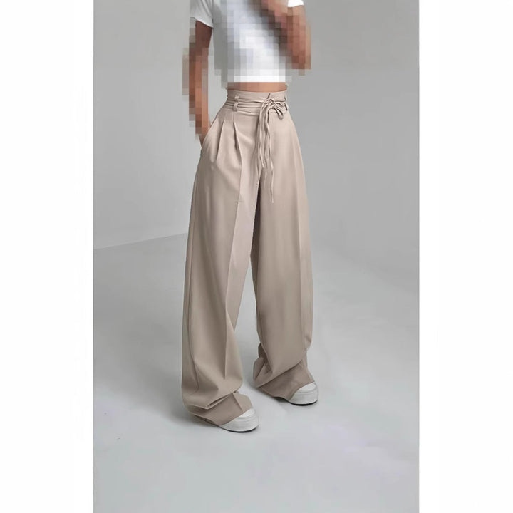LS | Women High Waist Wide Leg Pants