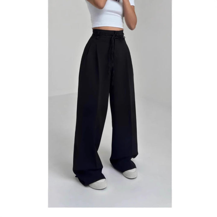 LS | Women High Waist Wide Leg Pants