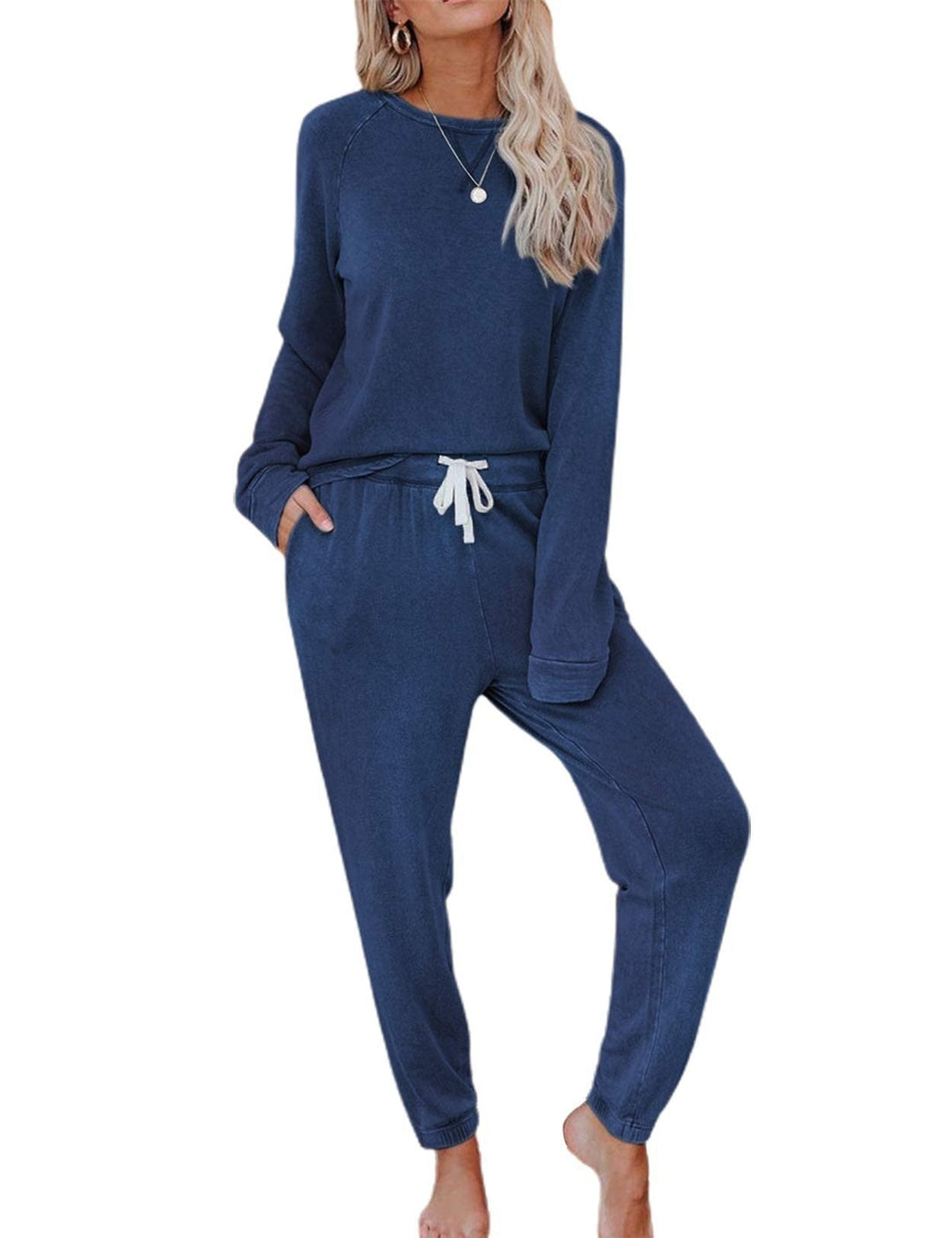 LS | Women Knit Lounge Two Piece Set