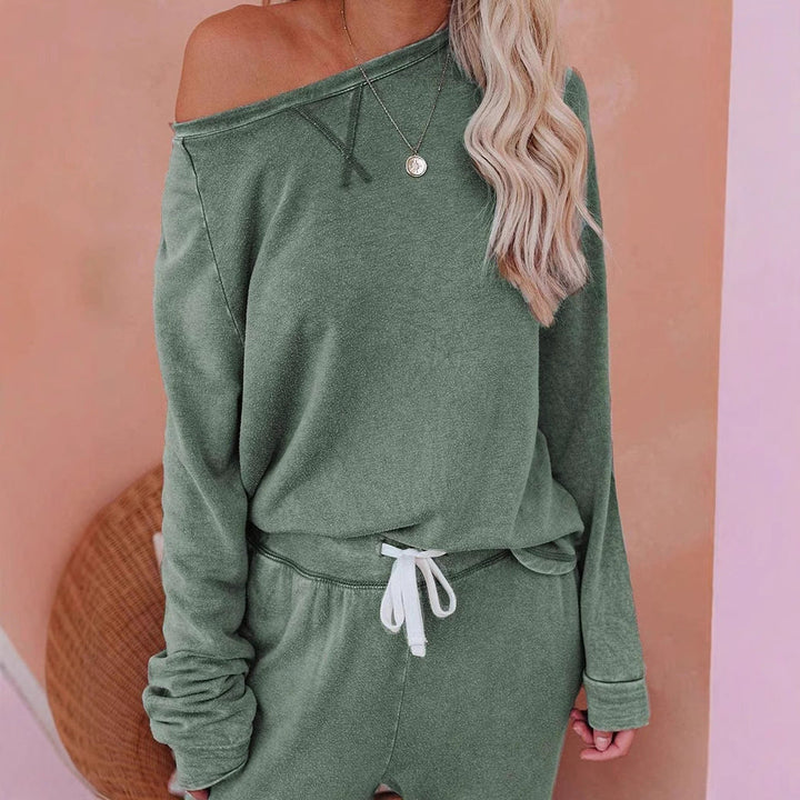 LS | Women Knit Lounge Two Piece Set