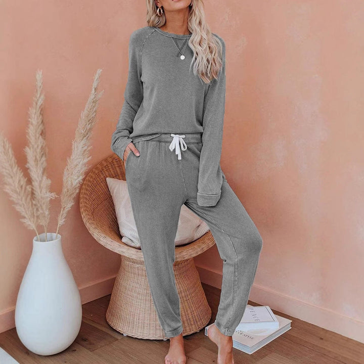 LS | Women Knit Lounge Two Piece Set