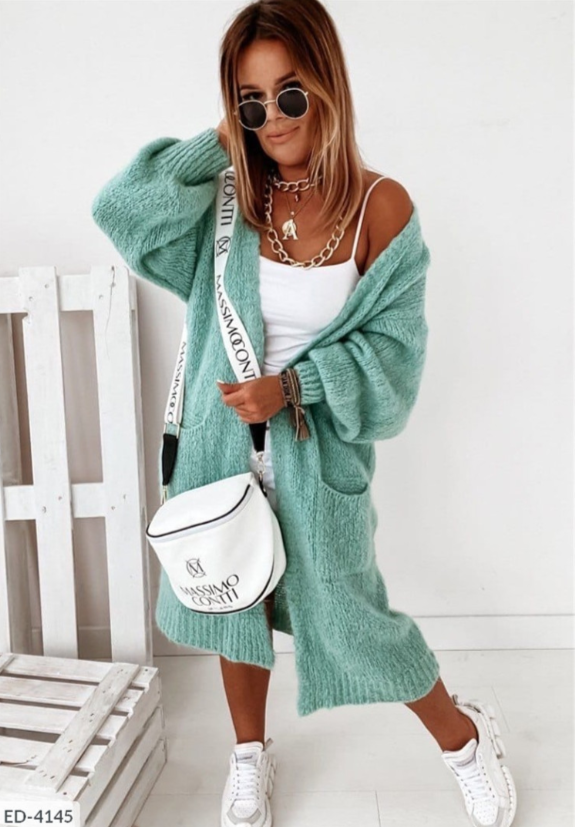 LS | Women Longline Cozy Cardigan