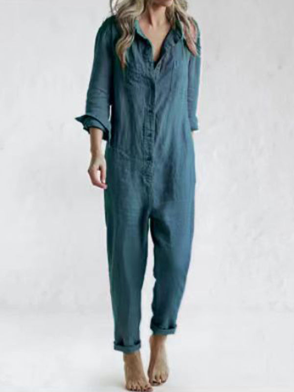 LS | Women Loose Everyday Jumpsuit