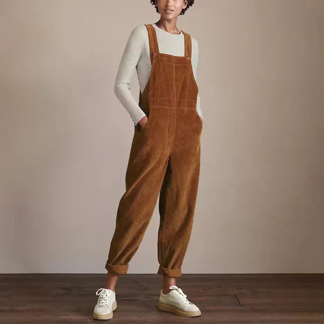 LS | Women Loose Fit Overall Jumpsuit
