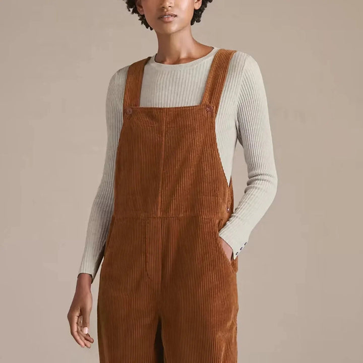 LS | Women Loose Fit Overall Jumpsuit