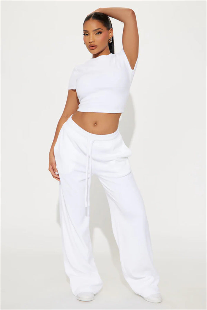 LS | Women Luxe Crop Lounge Set