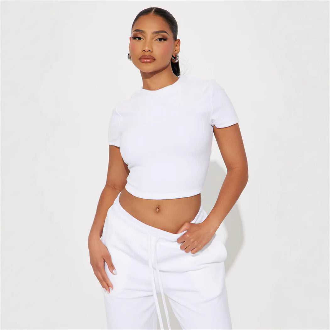 LS | Women Luxe Crop Lounge Set