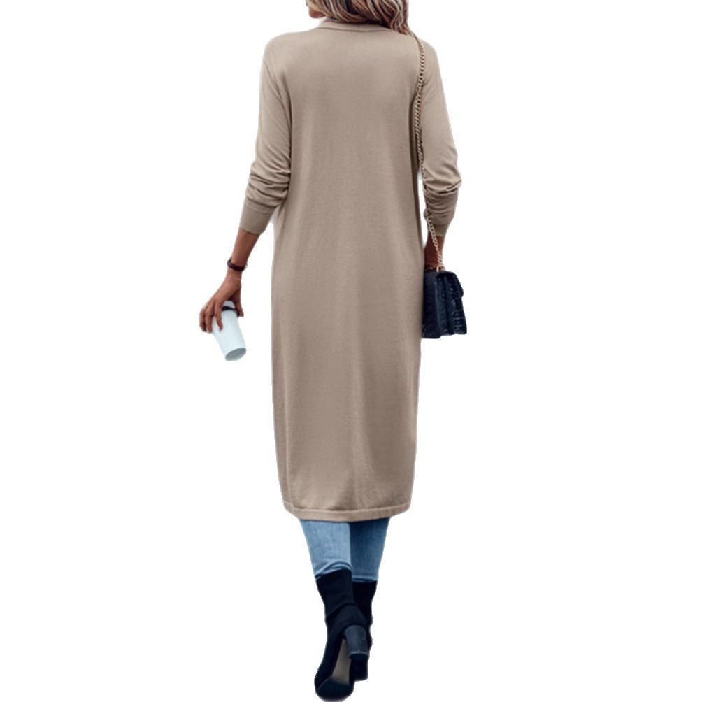 LS | Women Minimal Open Front Cardigan