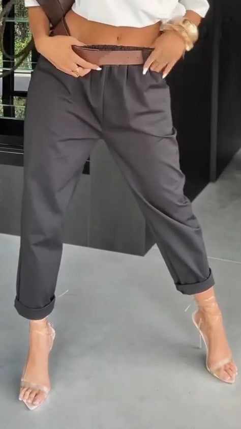LS | Women Modern High Waist Pants