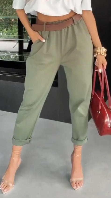 LS | Women Modern High Waist Pants