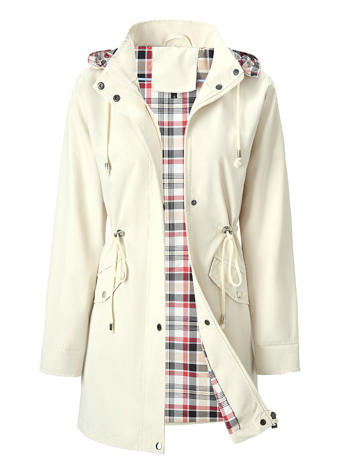 LS | Women Neutral Hooded Jacket