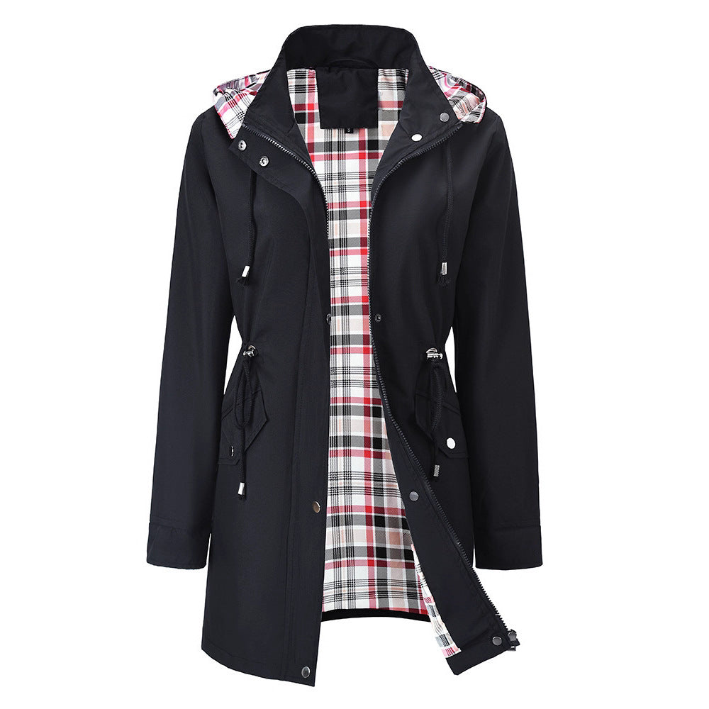 LS | Women Neutral Hooded Jacket