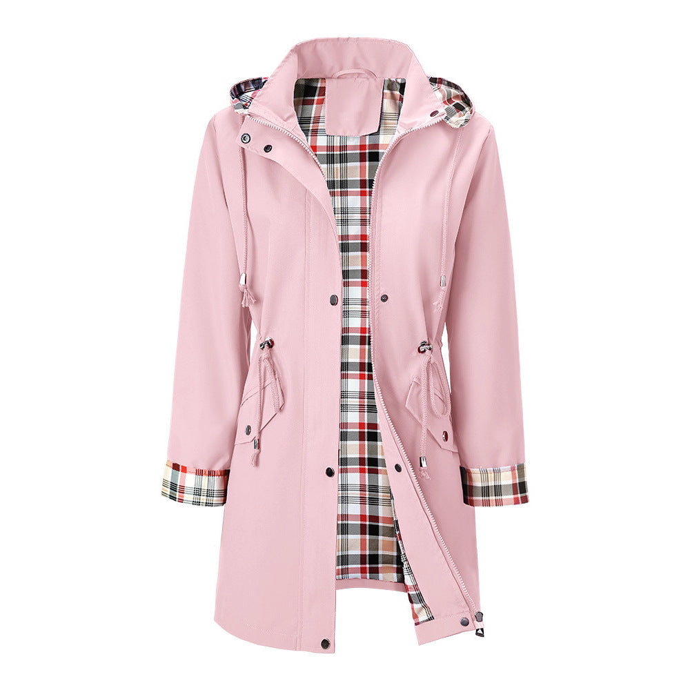 LS | Women Neutral Hooded Jacket
