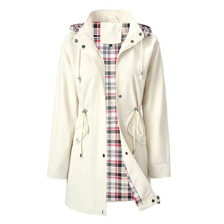 LS | Women Neutral Hooded Jacket