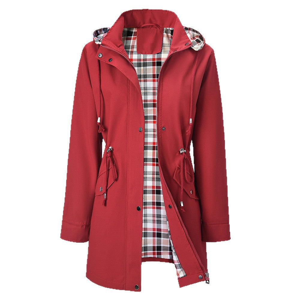 LS | Women Neutral Hooded Jacket