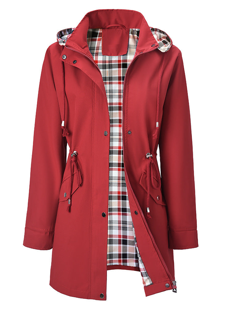 LS | Women Neutral Hooded Jacket