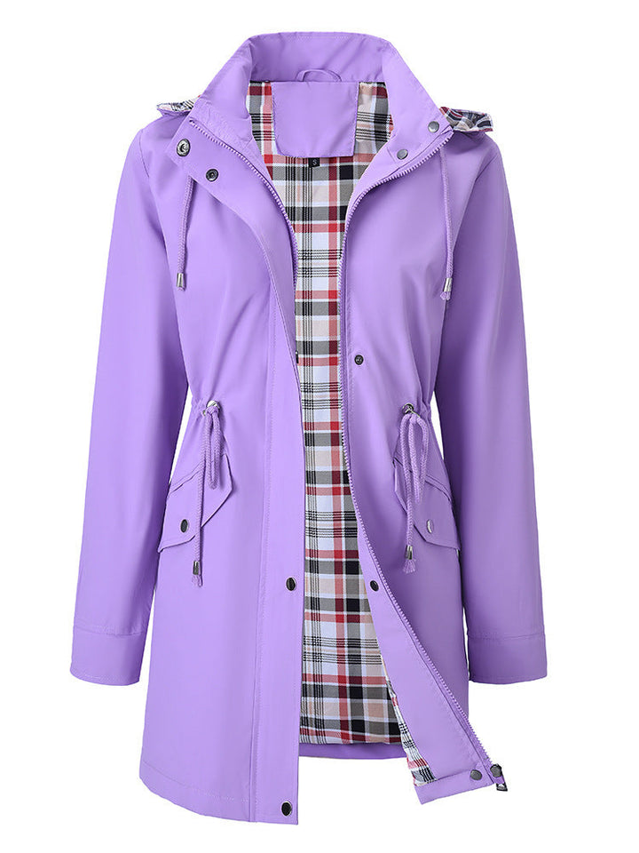 LS | Women Neutral Hooded Jacket