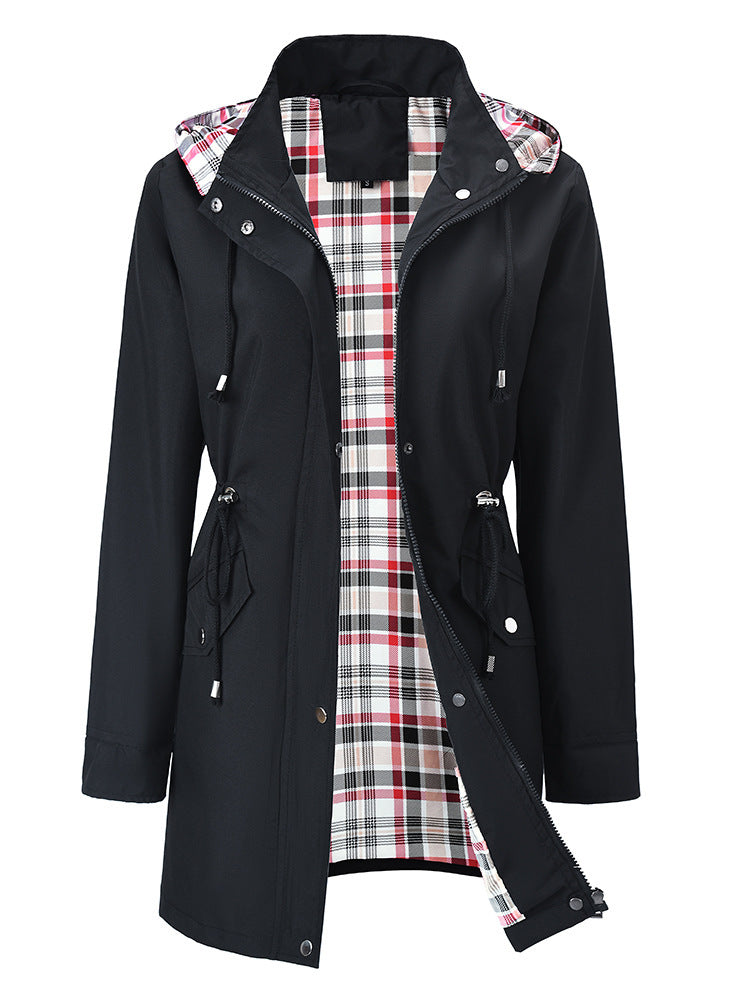 LS | Women Neutral Hooded Jacket