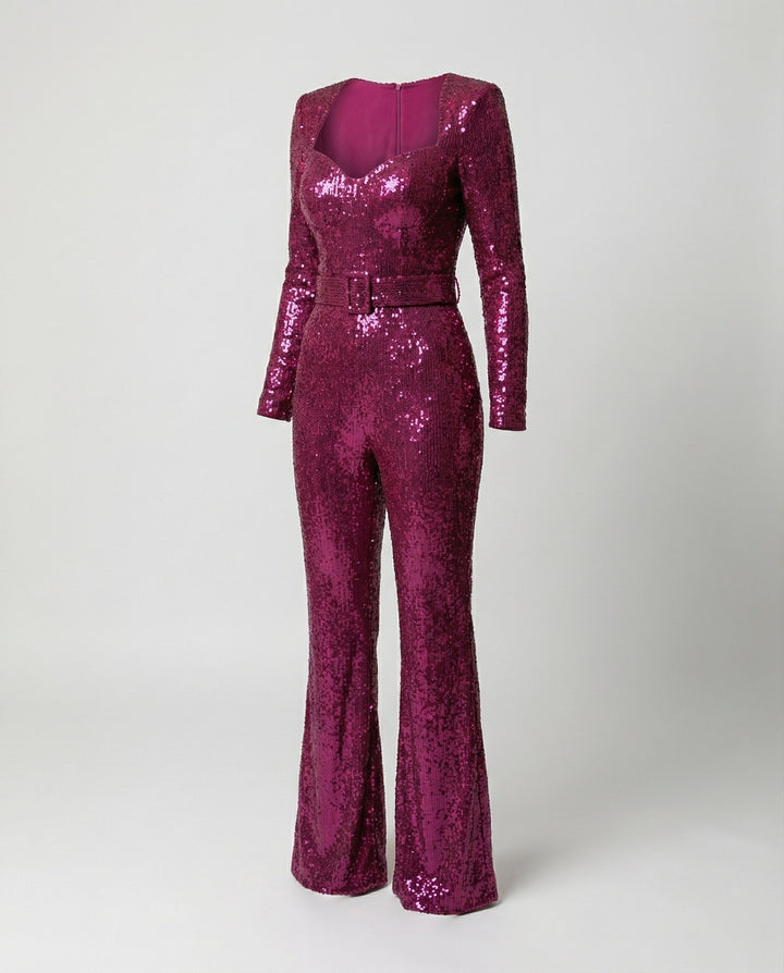LS | Women Party Shine Jumpsuit