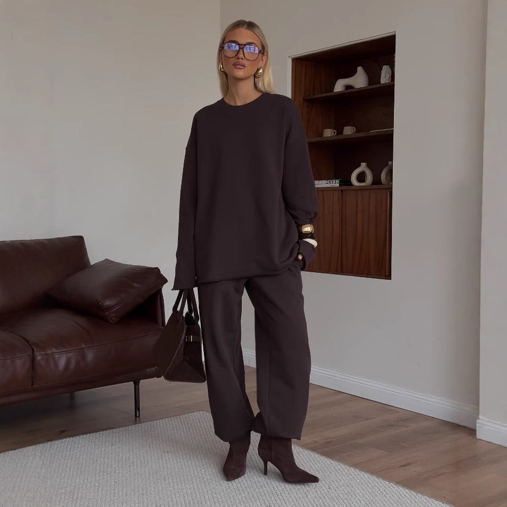 LS | Women Relaxed Sweat Lounge Set