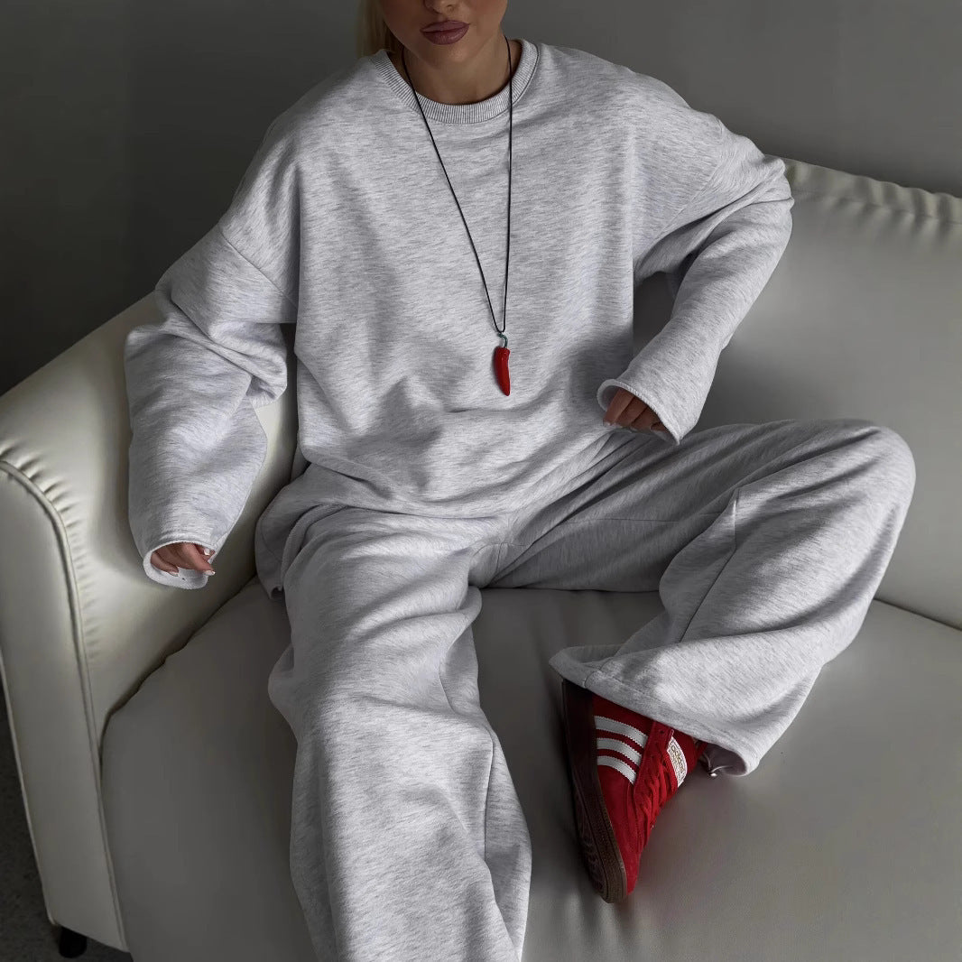 LS | Women Relaxed Sweat Lounge Set