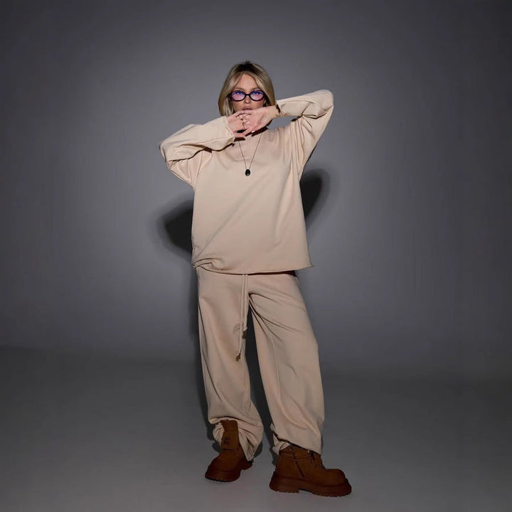 LS | Women Relaxed Sweat Lounge Set