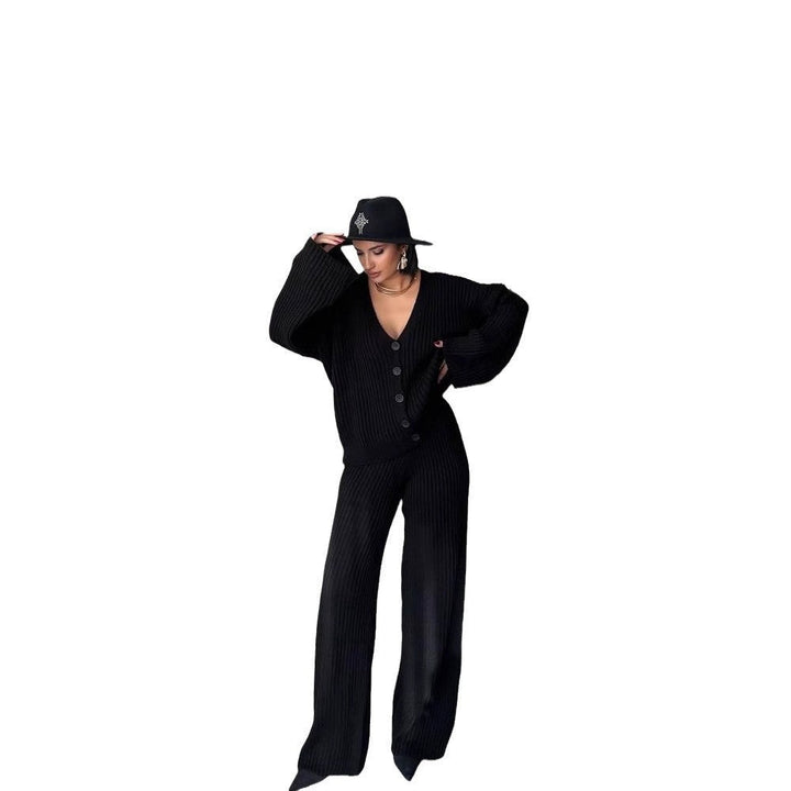 LS | Women Ribbed Lounge Set