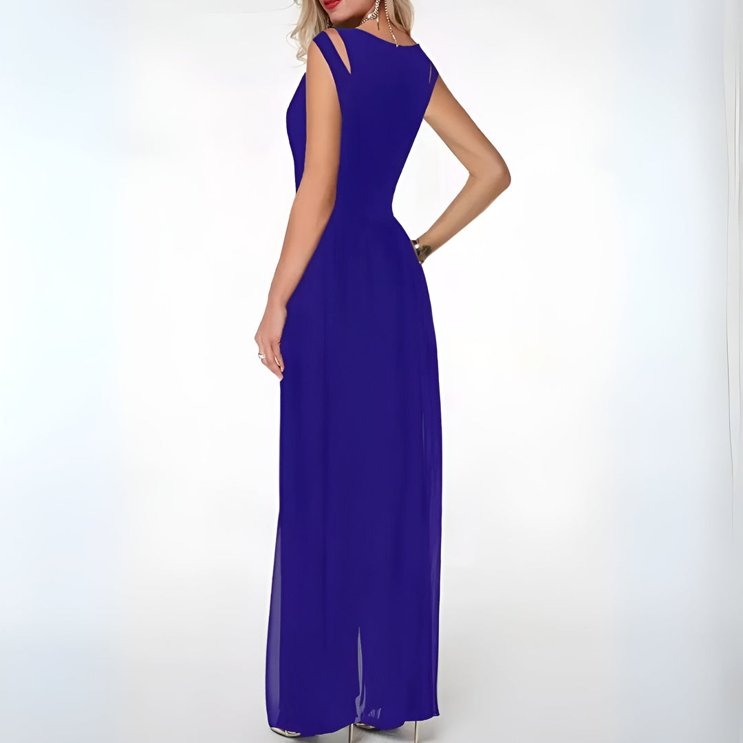 LS | Women Sheer Slit Jumpsuit