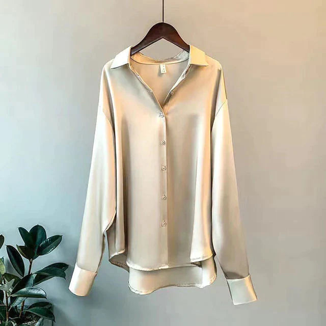 LS | Women Silky Casual Blouse