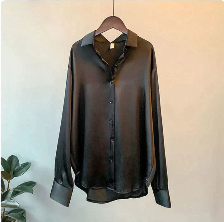 LS | Women Silky Casual Blouse