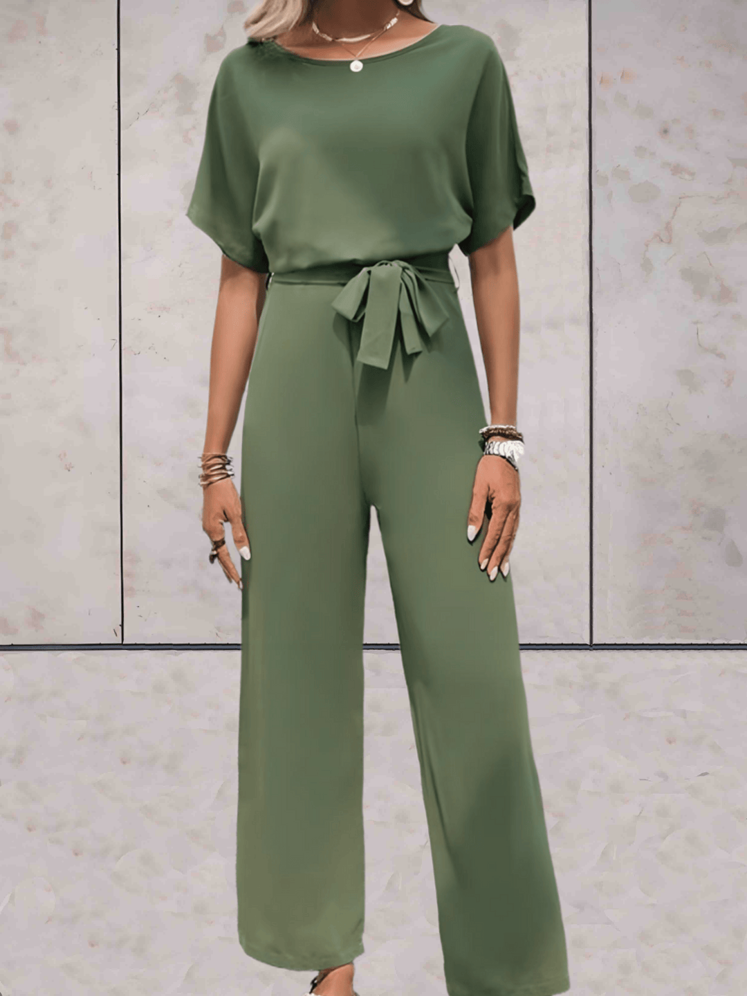 LS | Women Soft Flowing Jumpsuit