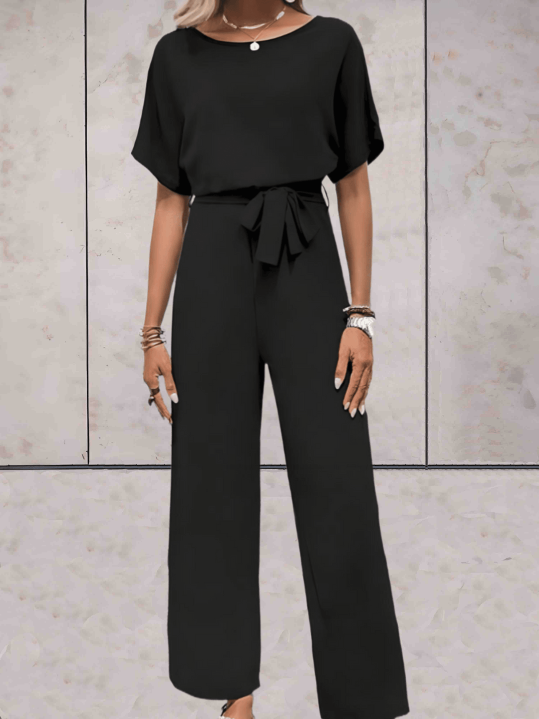 LS | Women Soft Flowing Jumpsuit