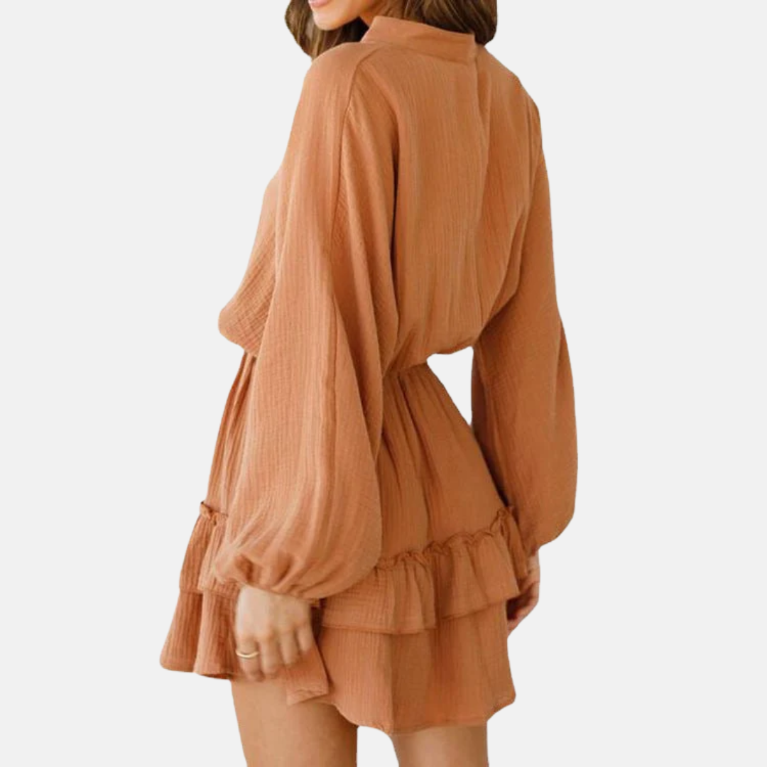 LS | Women Soft Tier Mini Dress