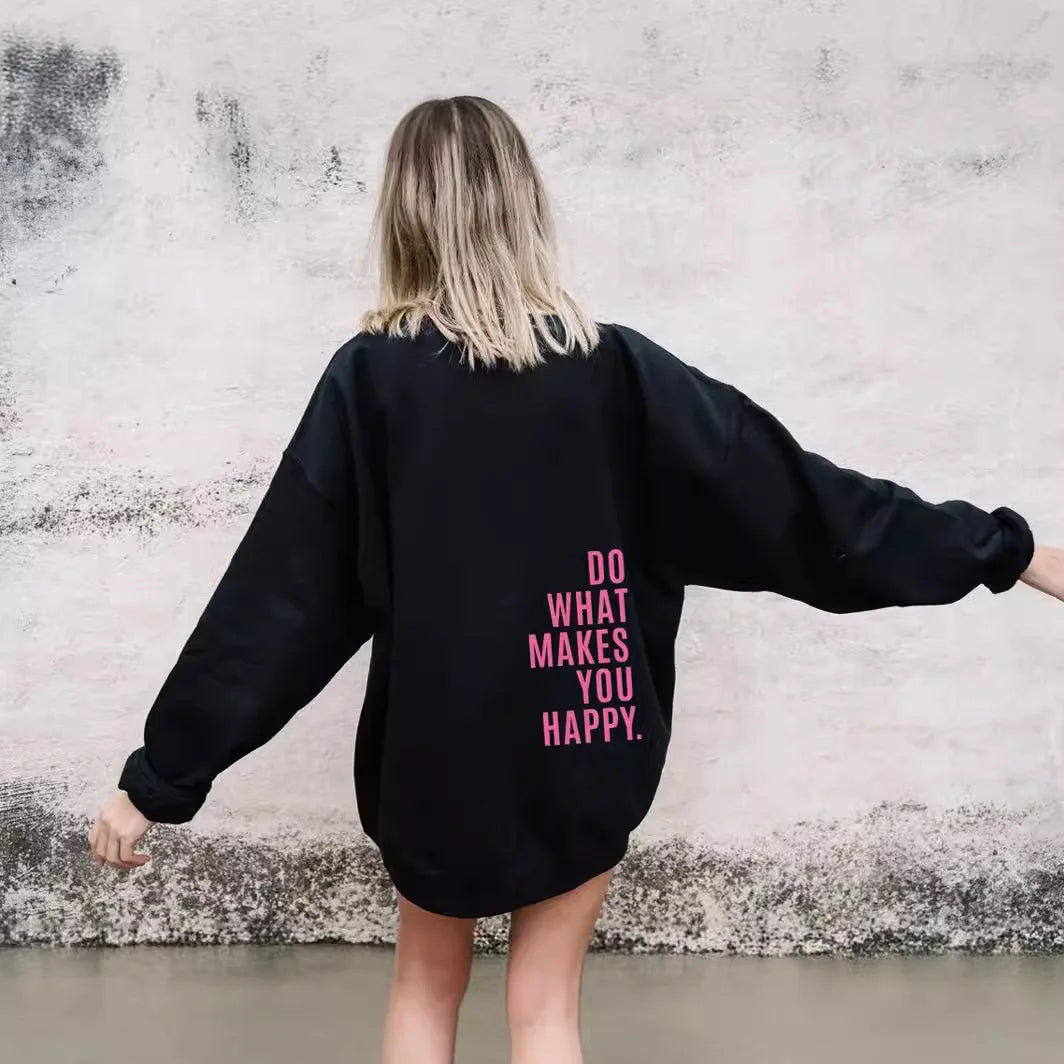 LS | Women Statement Graphic Sweatshirt
