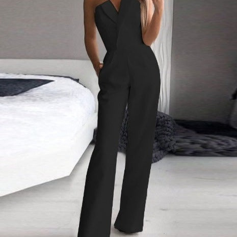 LS | Women Strapless Jumpsuit