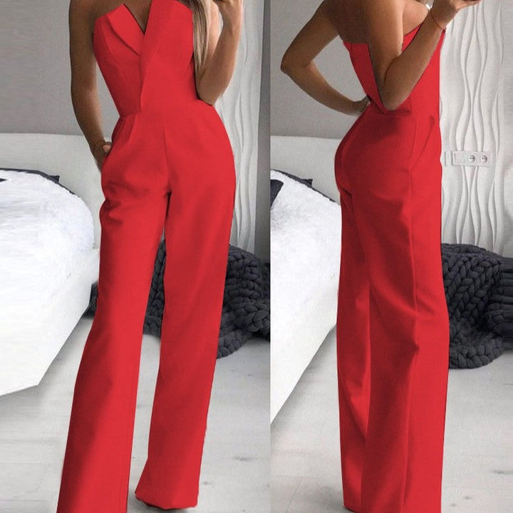 LS | Women Strapless Jumpsuit