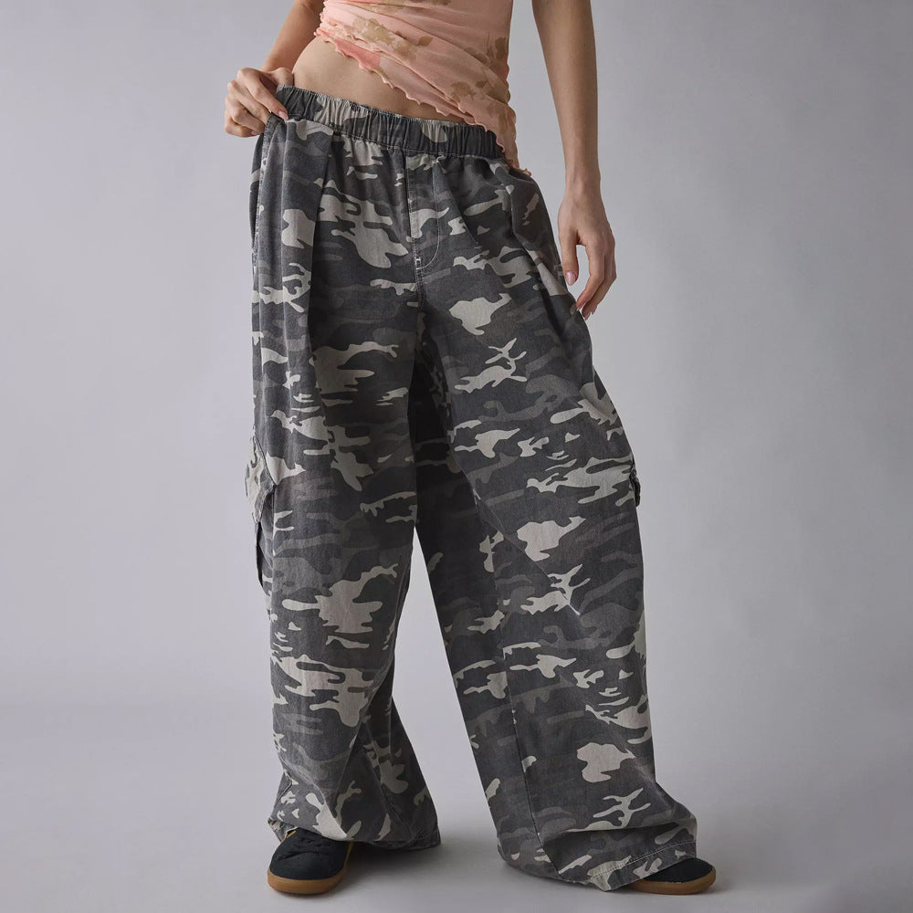 LS | Women Street Camouflage Cargo Pants