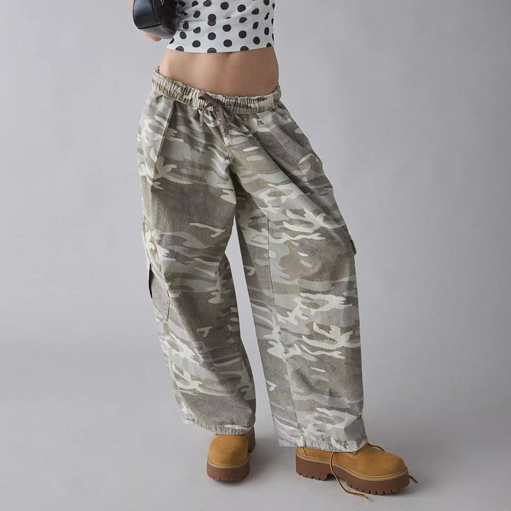 LS | Women Street Camouflage Cargo Pants
